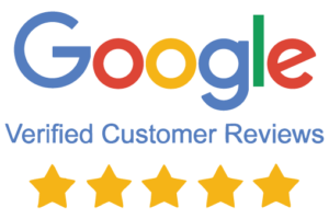 Rated 5 Stars on Google by Verified Customers